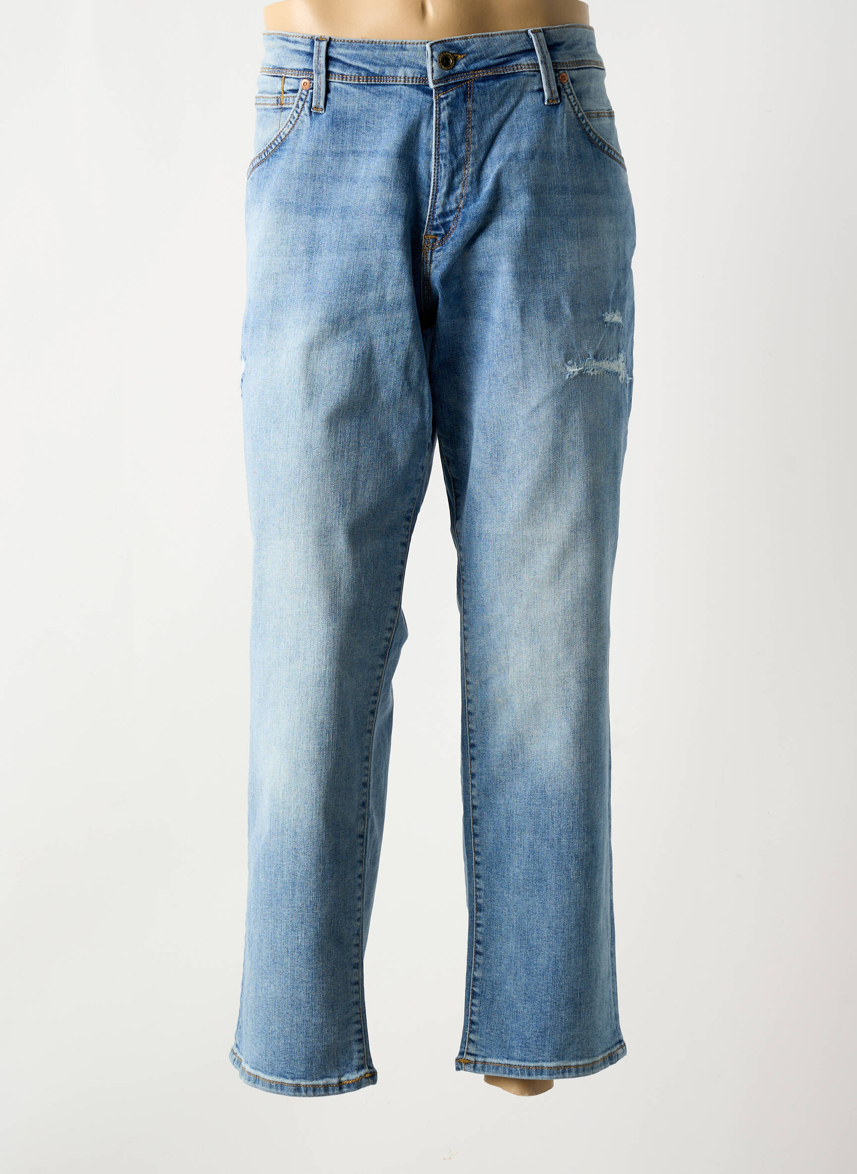 Lieknos džinsai tamprumas normala dydis mėlyna JACK & JONES vyras