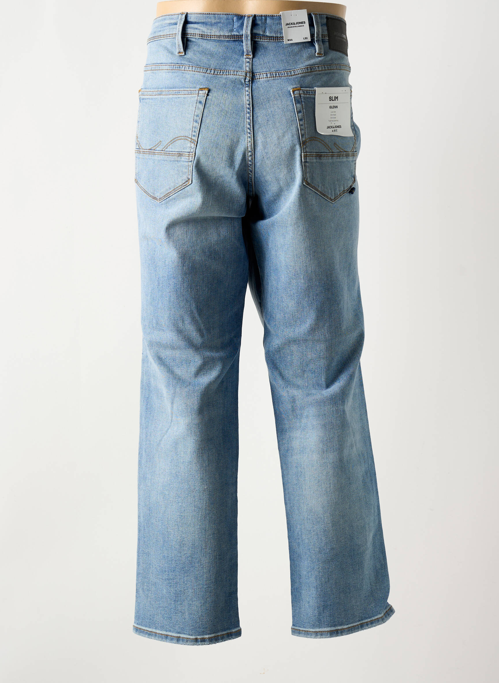Lieknos džinsai tamprumas normala dydis mėlyna JACK & JONES vyras
