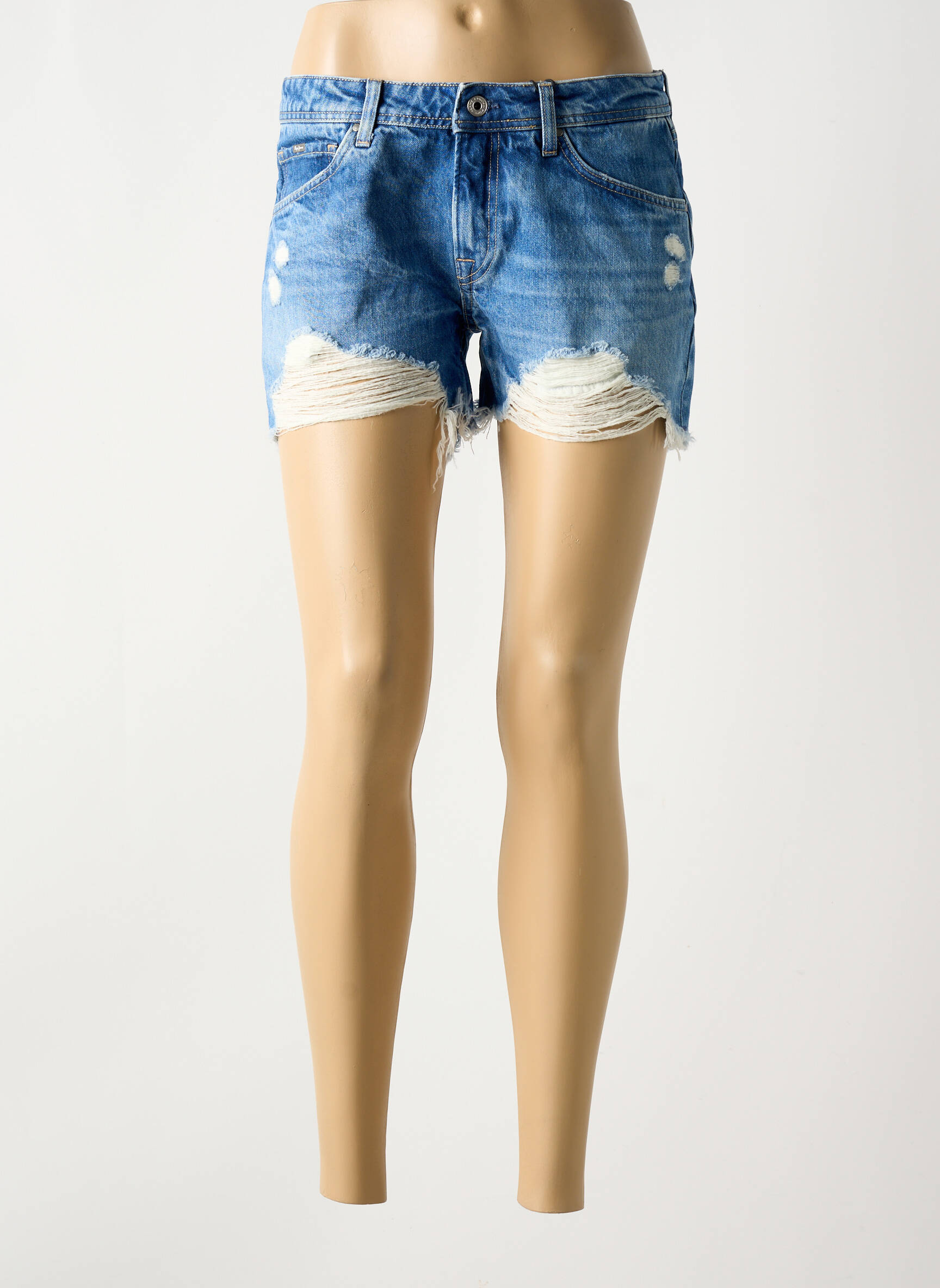 Šortas denimo audinys normala dydis mėlyna PEPE JEANS moteris