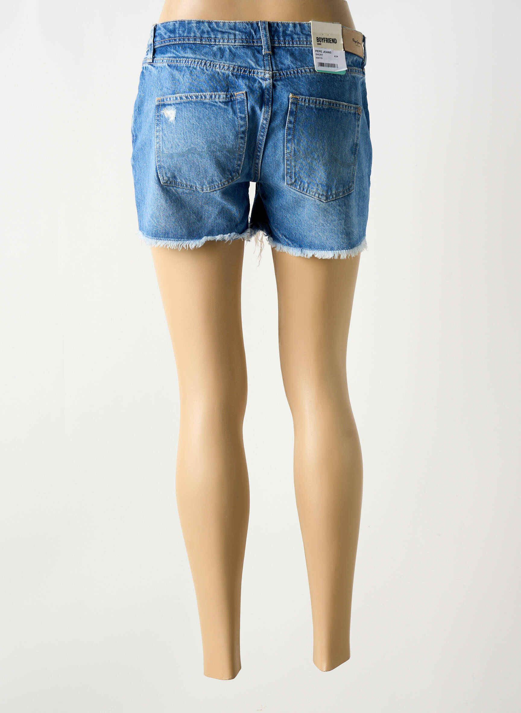 Šortas denimo audinys normala dydis mėlyna PEPE JEANS moteris