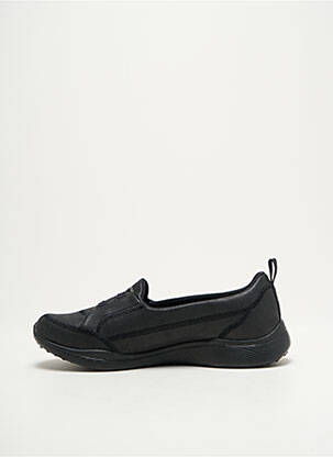 Bėgimo bateliai apvalus mygtukas plokščias kulnas iki 3 cm juodas SKECHERS moteris