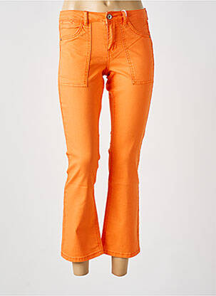 Bootcut džinsai normala dydis normala dydis oranžinė CREAM moteris