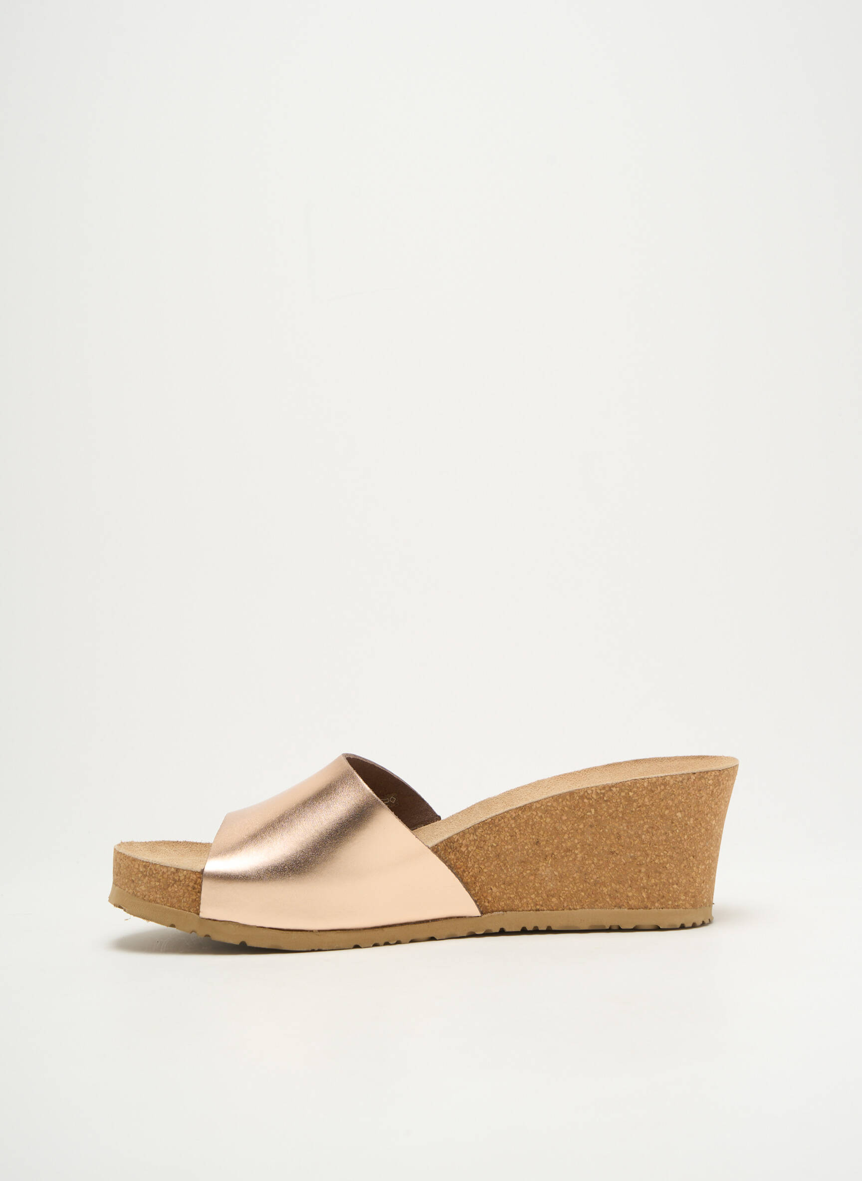Mule/sabotai satino audinys kulnas nuo 7 iki 9 cm rožinė MEPHISTO moteris