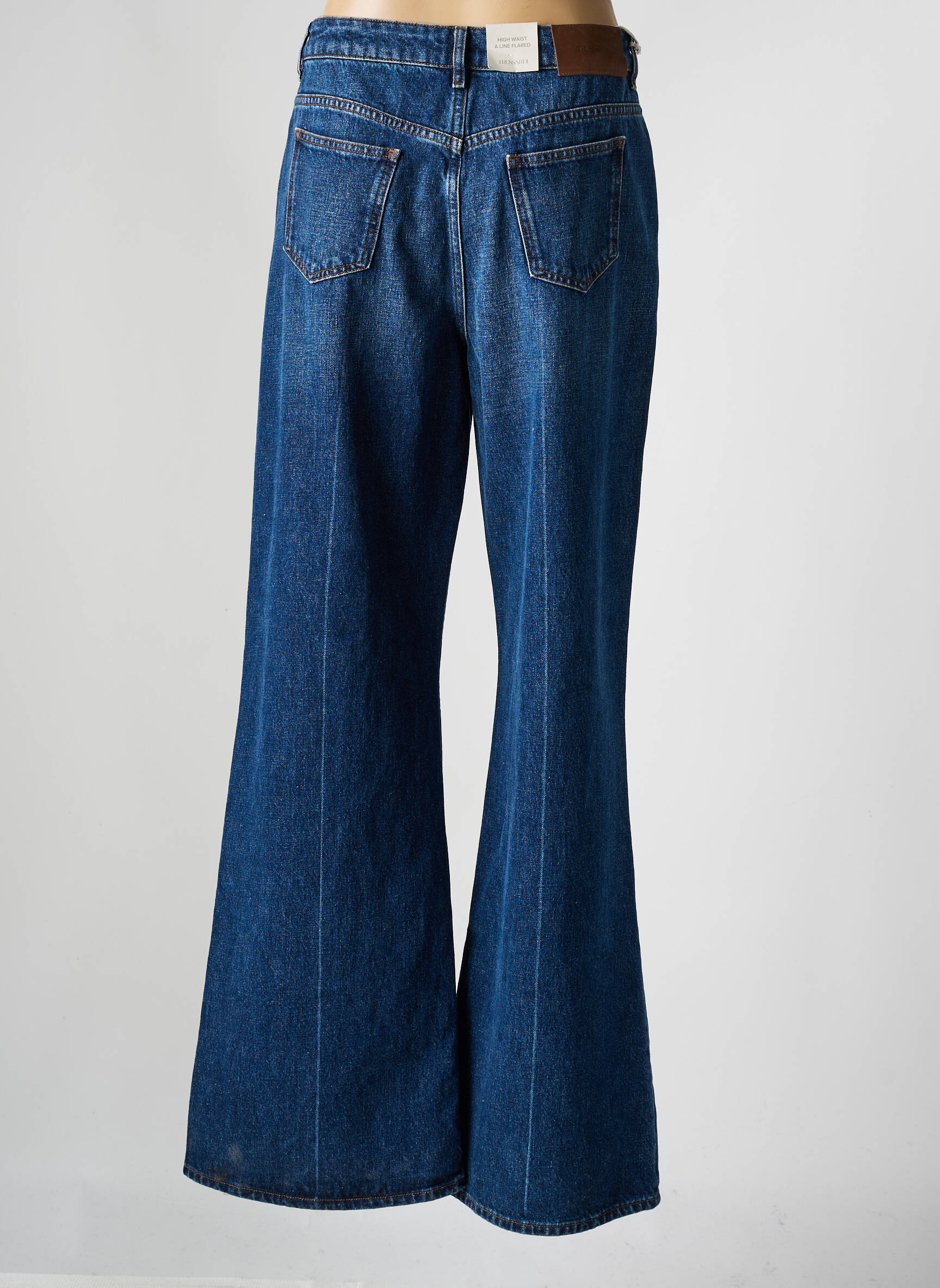 Flare tipo džinsai tamprumas normala dydis mėlyna TRUSSARDI JEANS moteris
