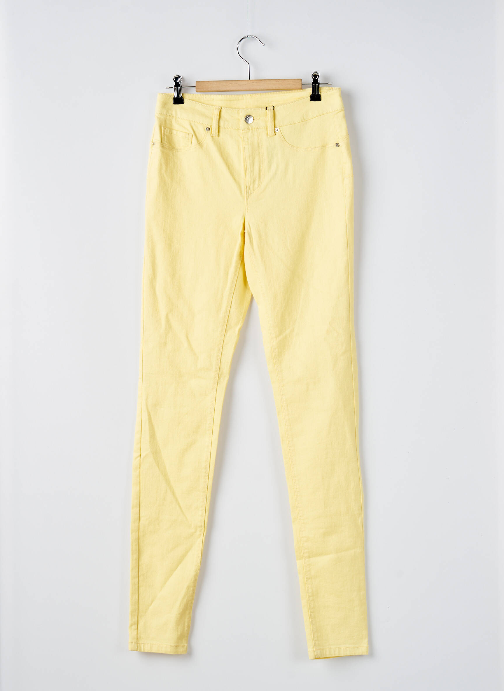 Jegging denimo audinys geltona VERO MODA moteris