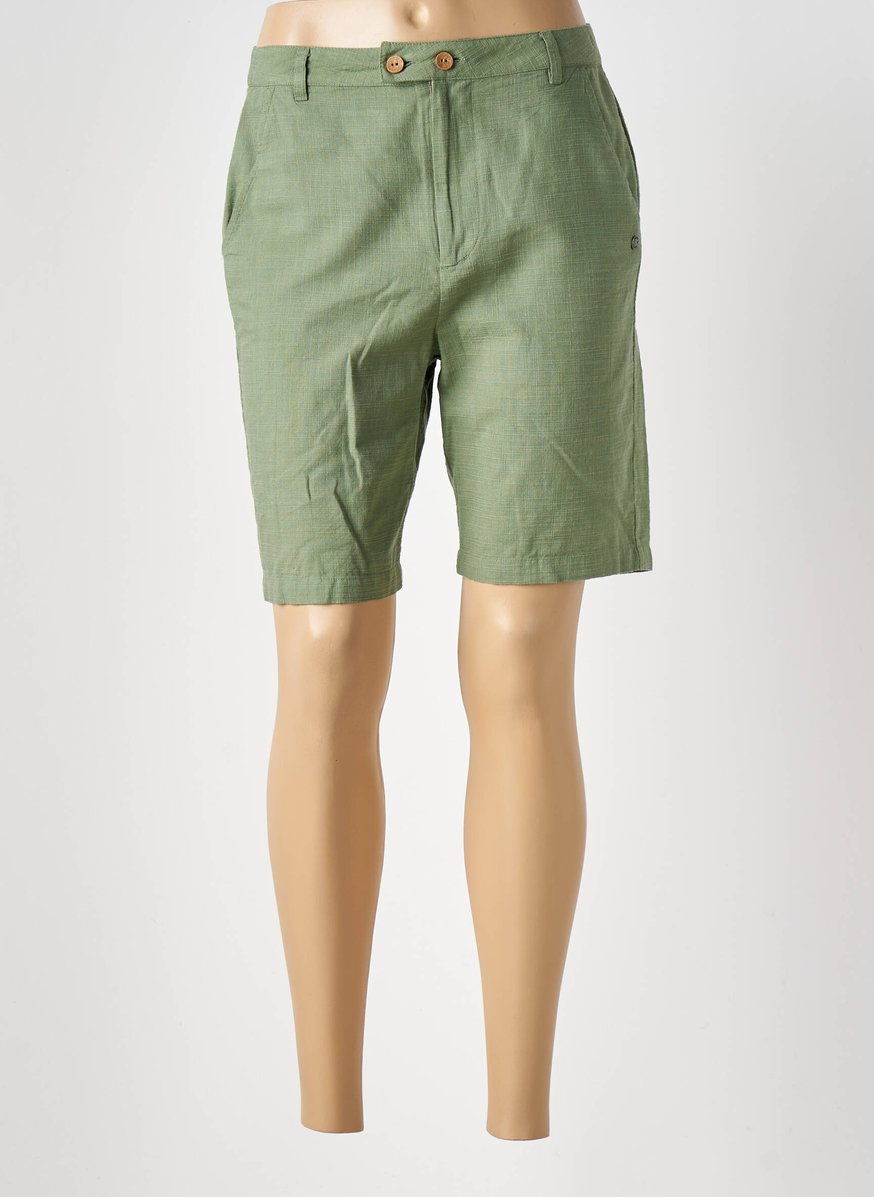 Bermudas chino kirpimas normala dydis žalias ROXY moteris
