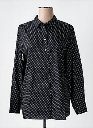 Moteriškas marškinys centrinė iškirptė ilgos rankovės juodas SCOTCH & SODA moteris