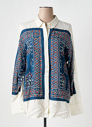 Moteriškas marškinys gėlių raštas ilgos rankovės bežinis SCOTCH & SODA moteris