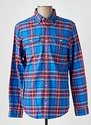 Ilgomis rankovėmis marškinys kišenės mėlyna SCOTCH & SODA vyras