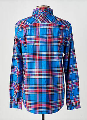 Ilgomis rankovėmis marškinys kišenės mėlyna SCOTCH & SODA vyras