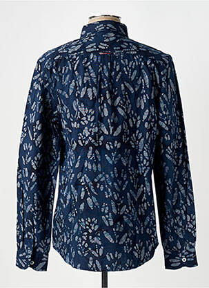 Ilgomis rankovėmis marškinys fantazijos raštas mėlyna SCOTCH & SODA vyras