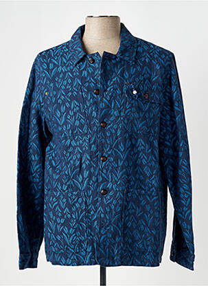 Ilgomis rankovėmis marškinys kišenės mėlyna SCOTCH & SODA vyras