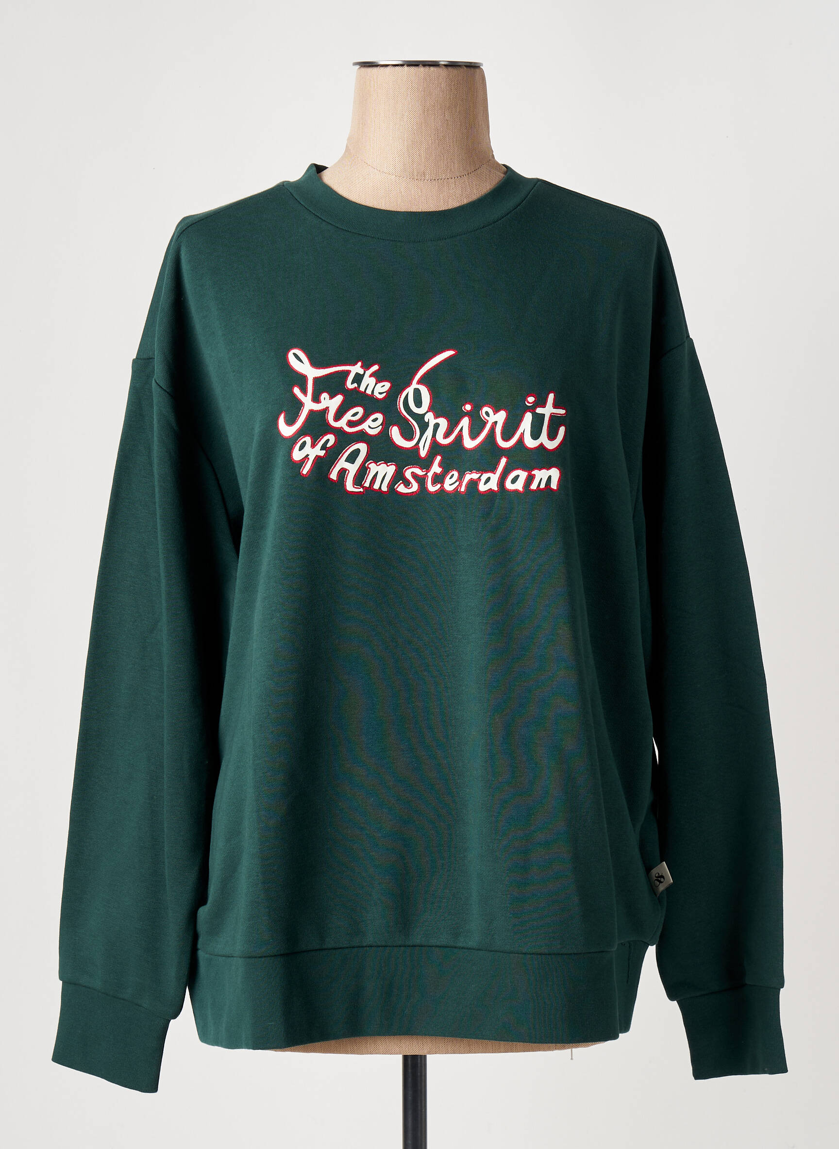 Mikroskopas tamprumas ilgos rankovės žalias SCOTCH & SODA moteris