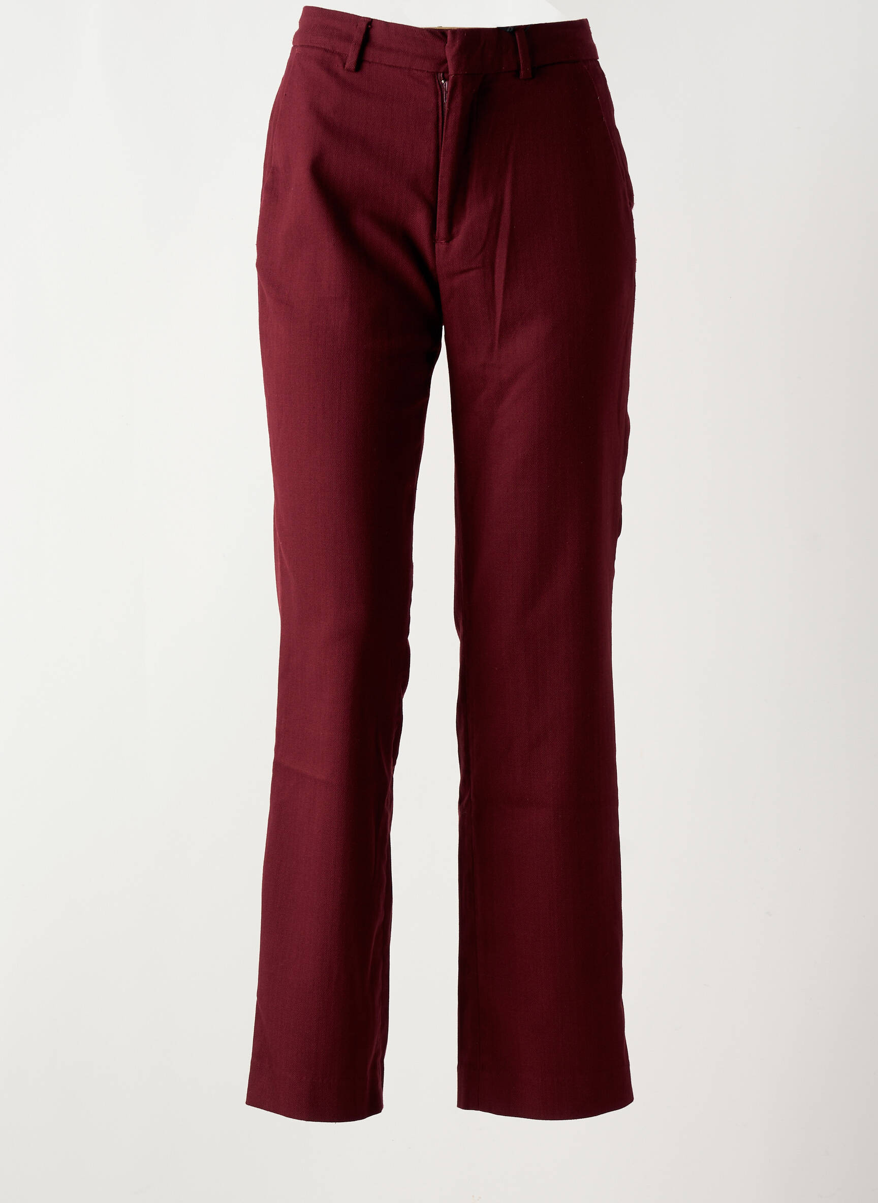 Chino kelnė kišenės aukšta talija raudona SCOTCH & SODA moteris