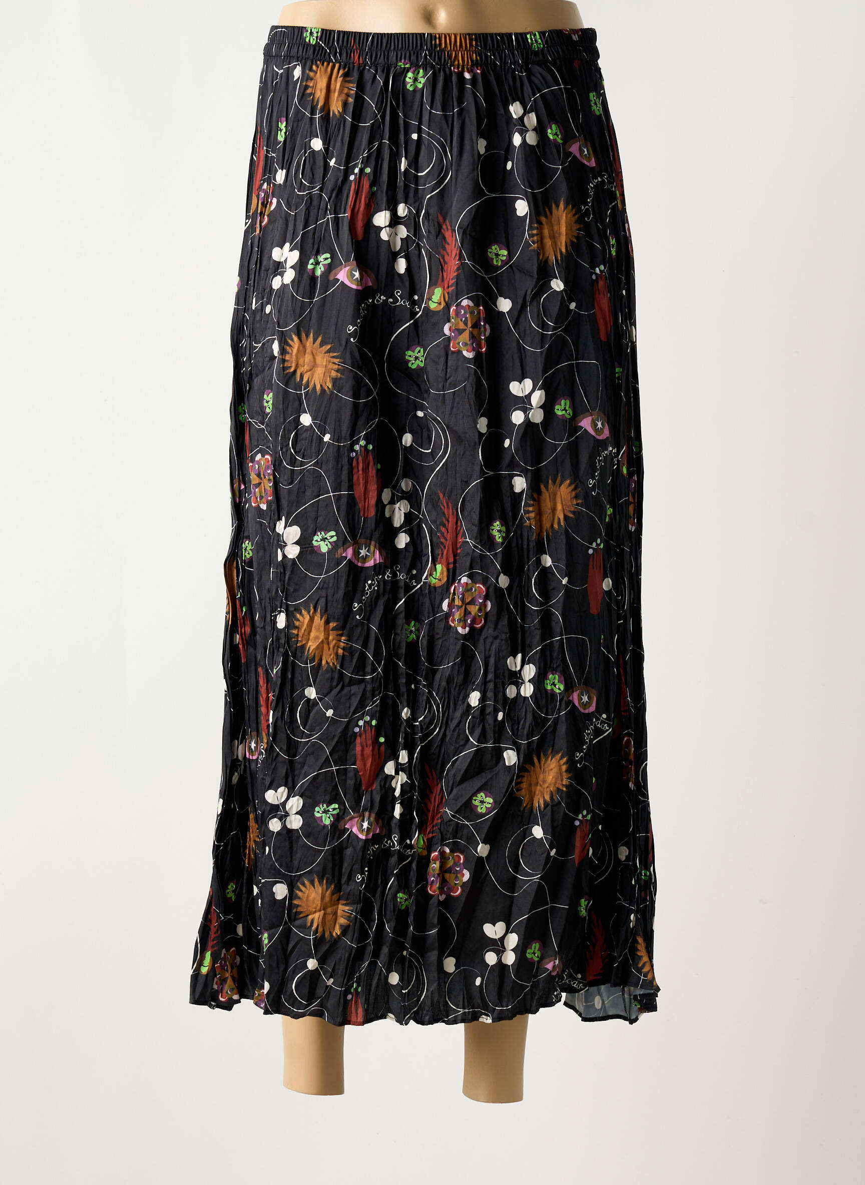 Pusilgis sijonas normala dydis juodas SCOTCH & SODA moteris