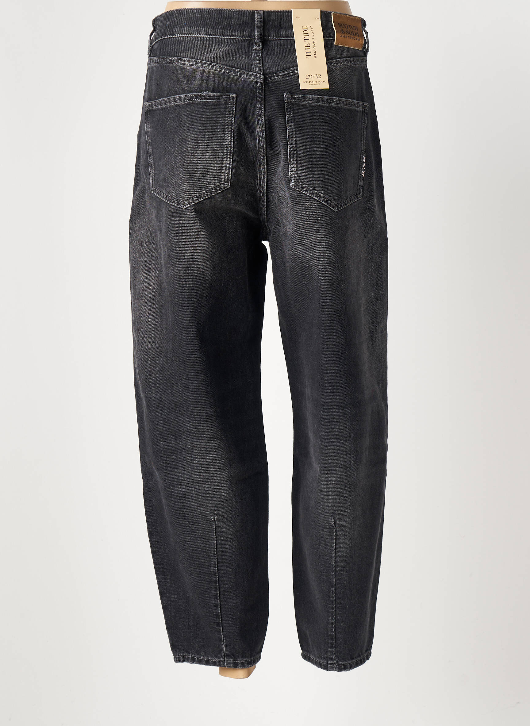 Boyfriend džinsai normala dydis normala dydis juodas SCOTCH & SODA moteris