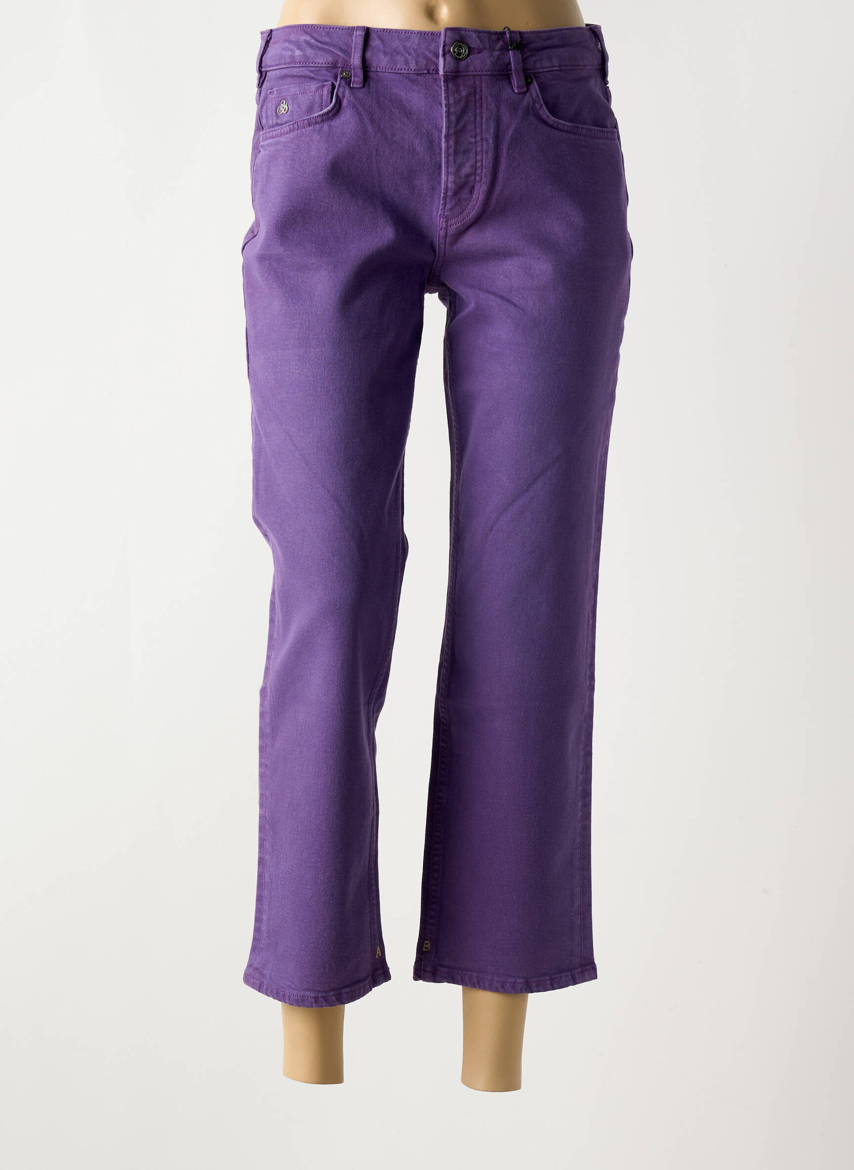 Tiesios kirpimo džinsai tamprumas normala dydis violetinis SCOTCH & SODA moteris