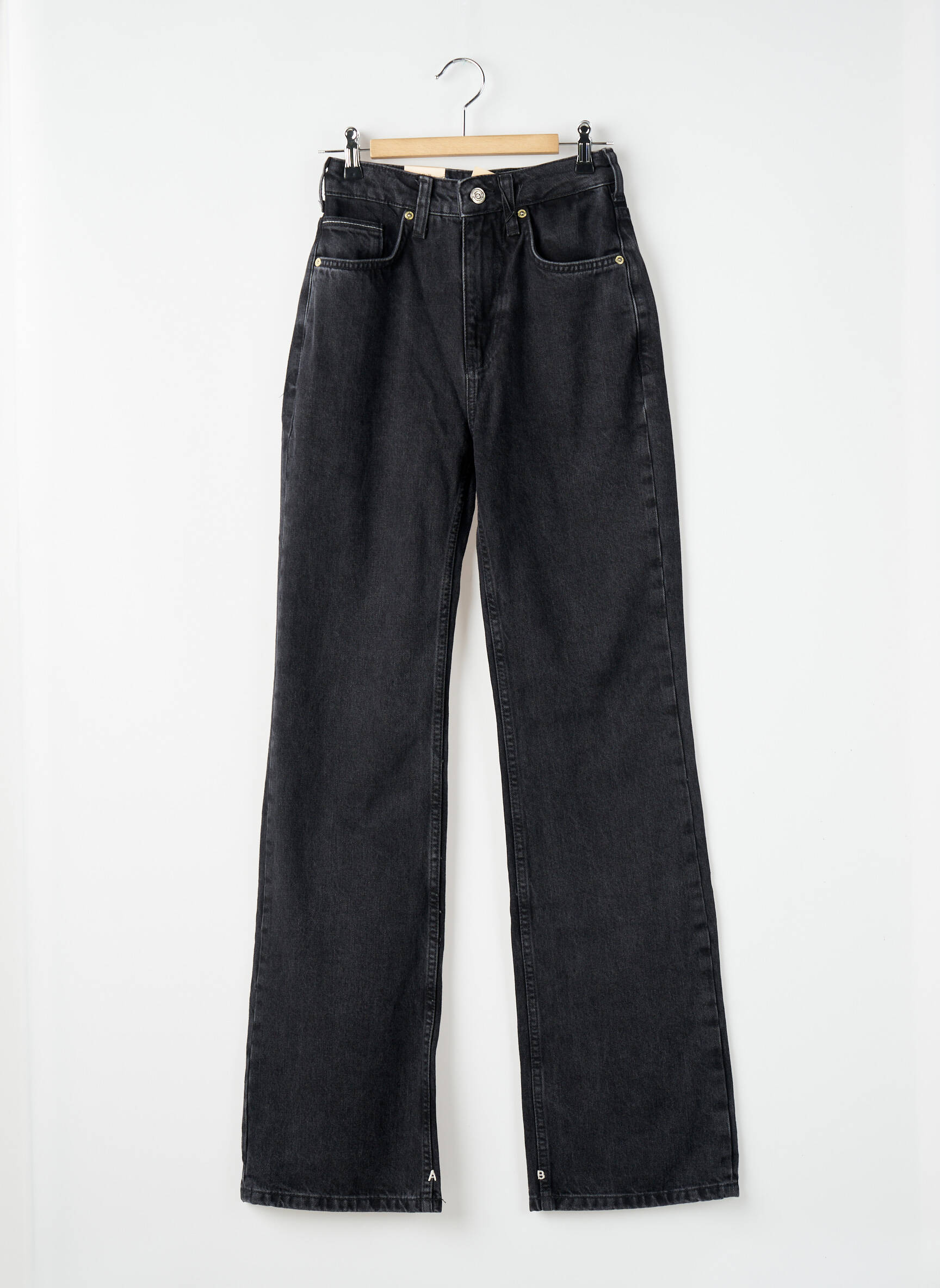 Bootcut džinsai aukšta talija aukšta talija juodas SCOTCH & SODA moteris