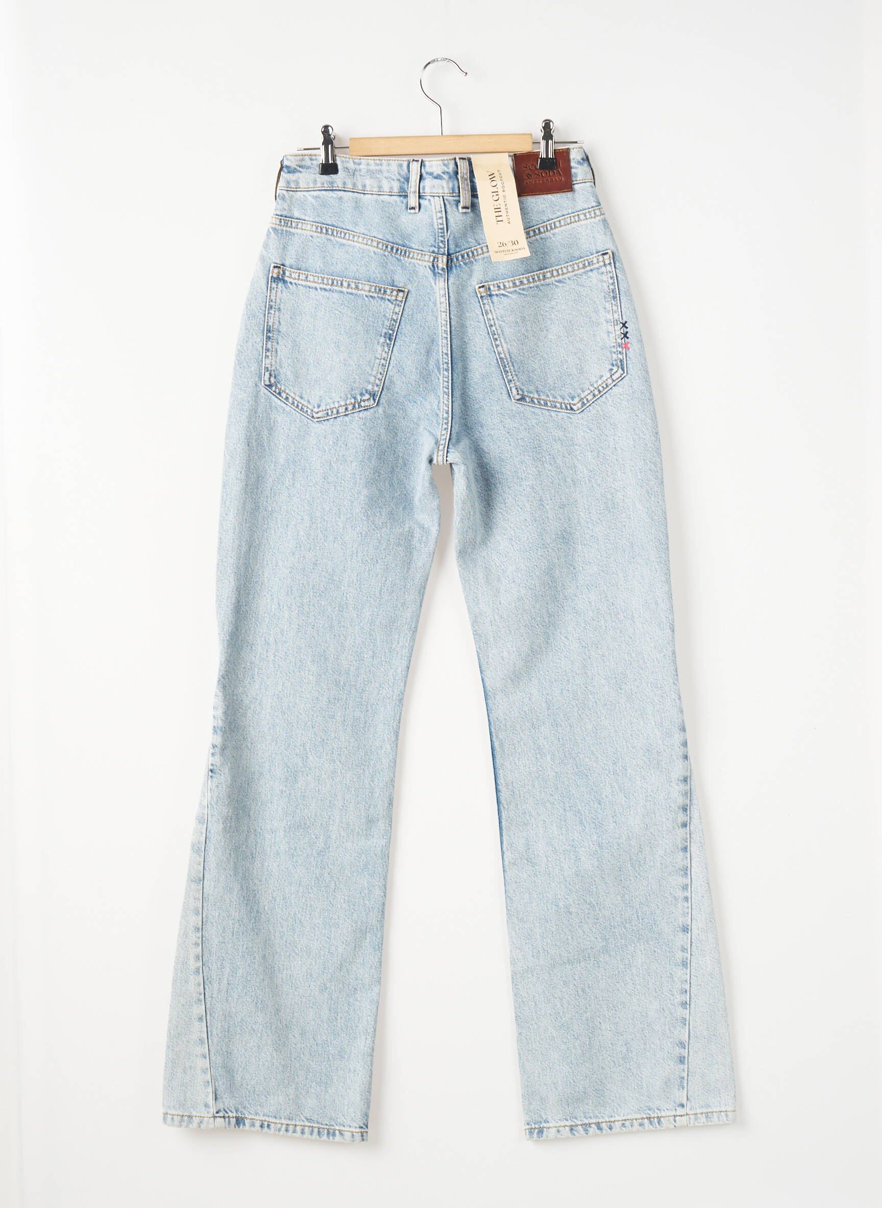 Bootcut džinsai aukšta talija aukšta talija mėlyna SCOTCH & SODA moteris