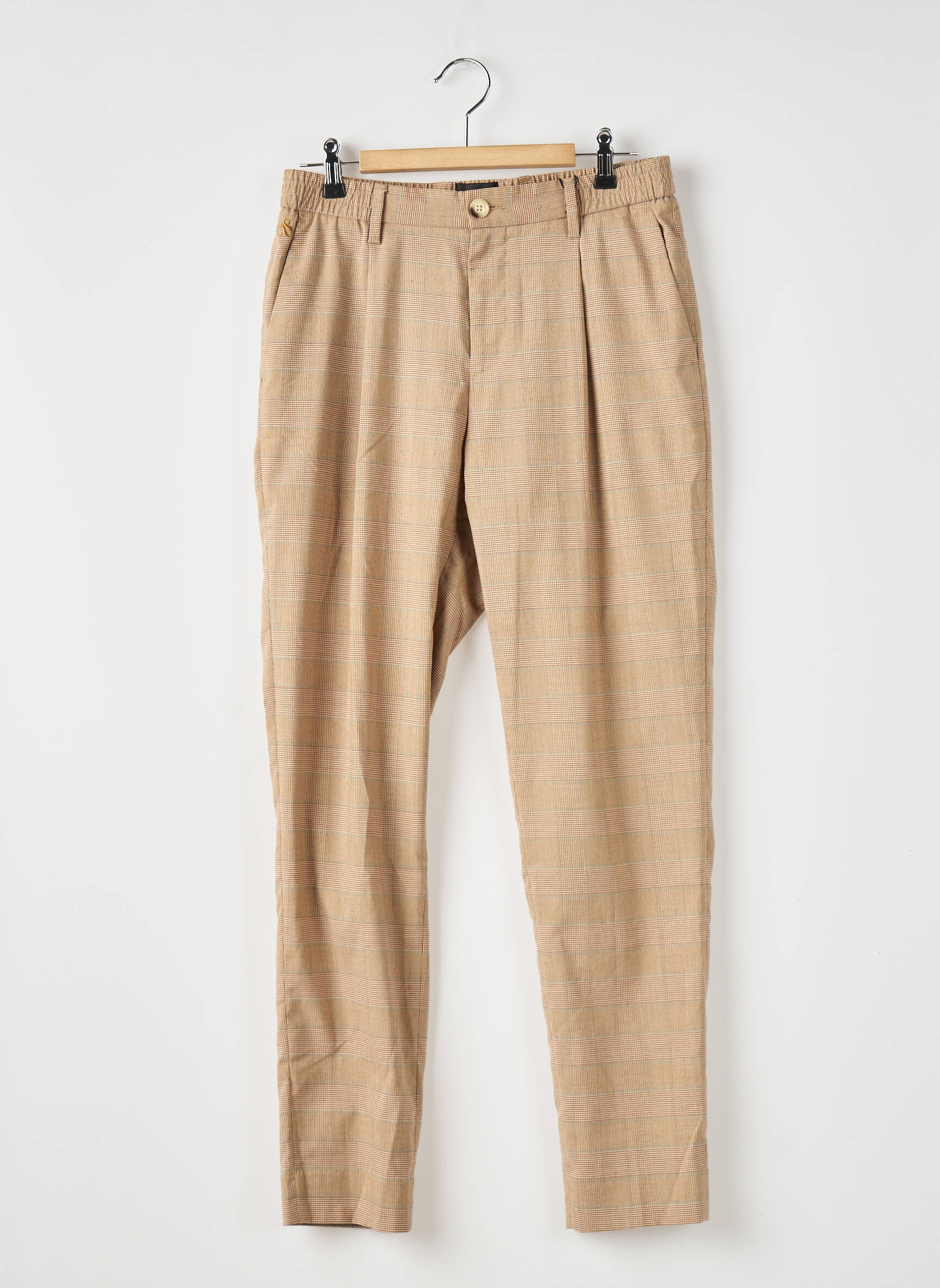 Chino kelnė uždarymas su užtrauktuku po mygtuku uždengimu aukšta talija bežinis SCOTCH & SODA moteris