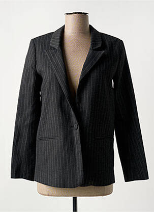Švarkas kišenės pilka SYMBIOSE moteris