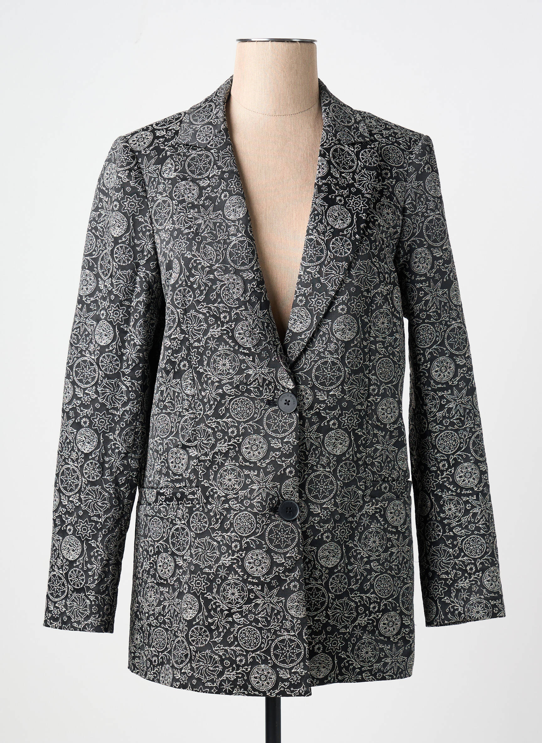 Švarkas kišenės juodas SCOTCH & SODA moteris