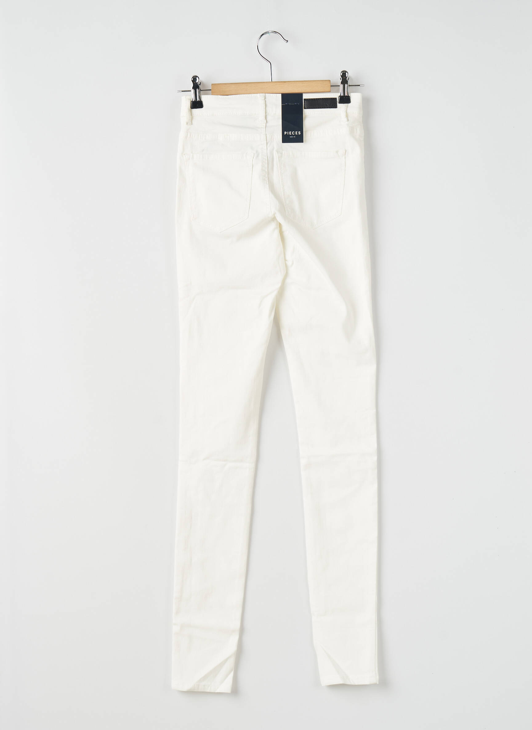 Jegging denimo audinys normala dydis bežinis PIECES moteris