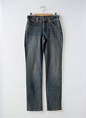 Tiesios kirpimo džinsai tamprumas normala dydis mėlyna NOT YOUR DAUGHTER'S JEANS moteris