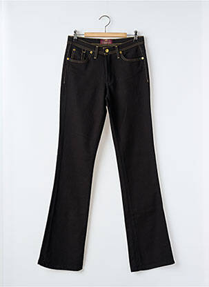Bootcut džinsai aukšta talija aukšta talija juodas VERTIGO moteris