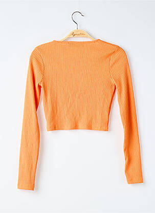 Ilgų rankovių liemenė tamprumas oranžinė BERSHKA moteris