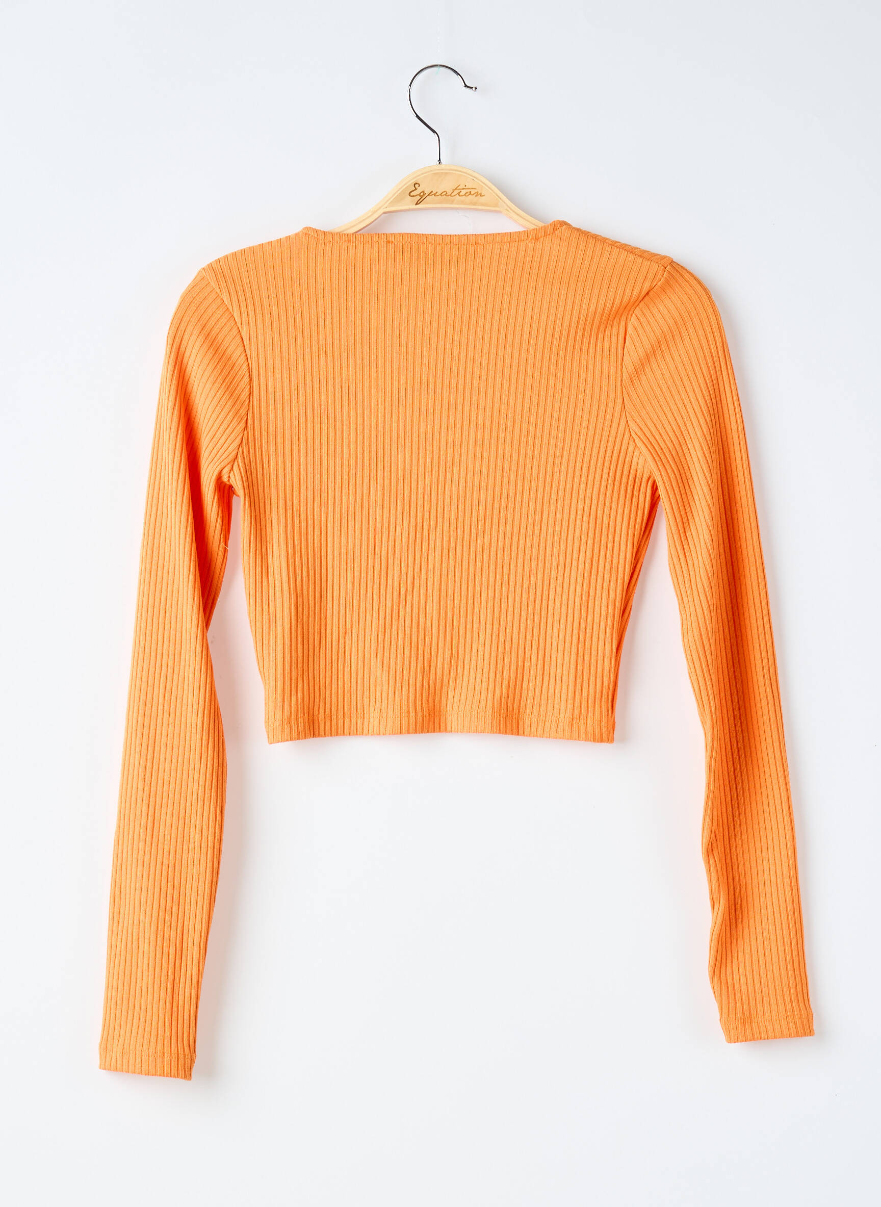 Ilgų rankovių liemenė tamprumas oranžinė BERSHKA moteris