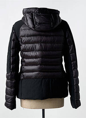 Pūkinė striukė kišenės su gobtuvu juodas TRUSSARDI JEANS moteris