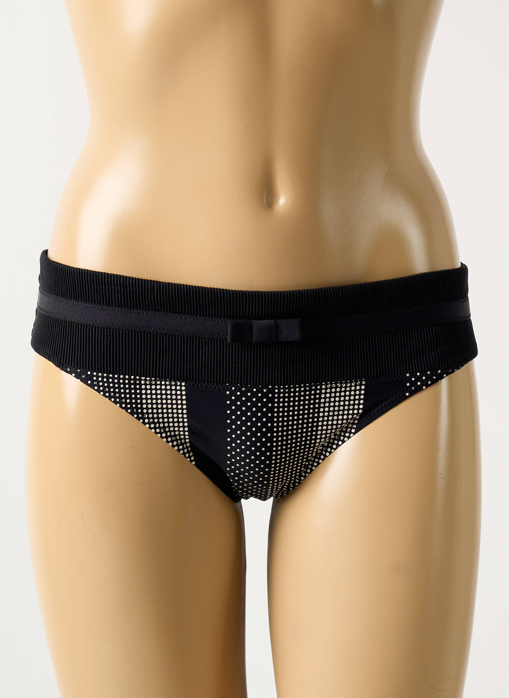 Tanga tamprumas juodas MARIE JO moteris