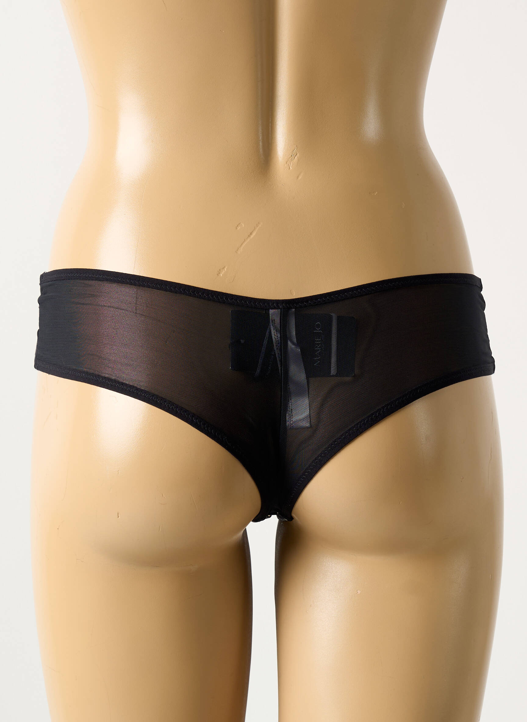 Tanga tamprumas juodas MARIE JO moteris