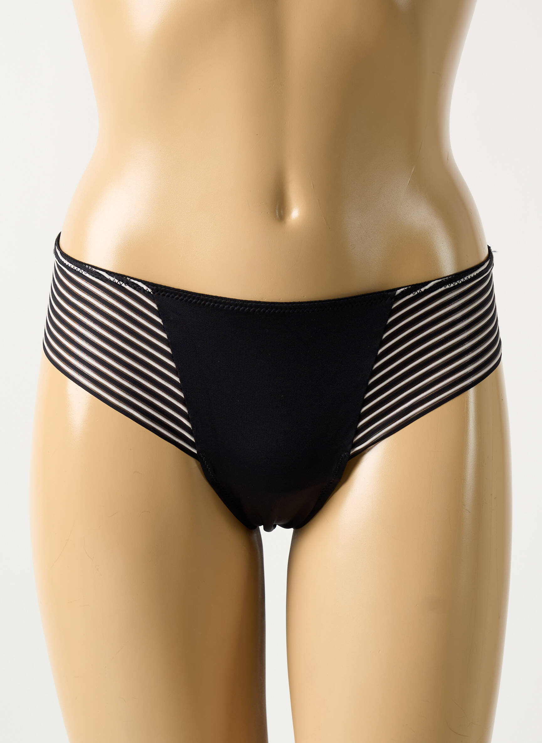 Tanga tamprumas juodas MARIE JO moteris