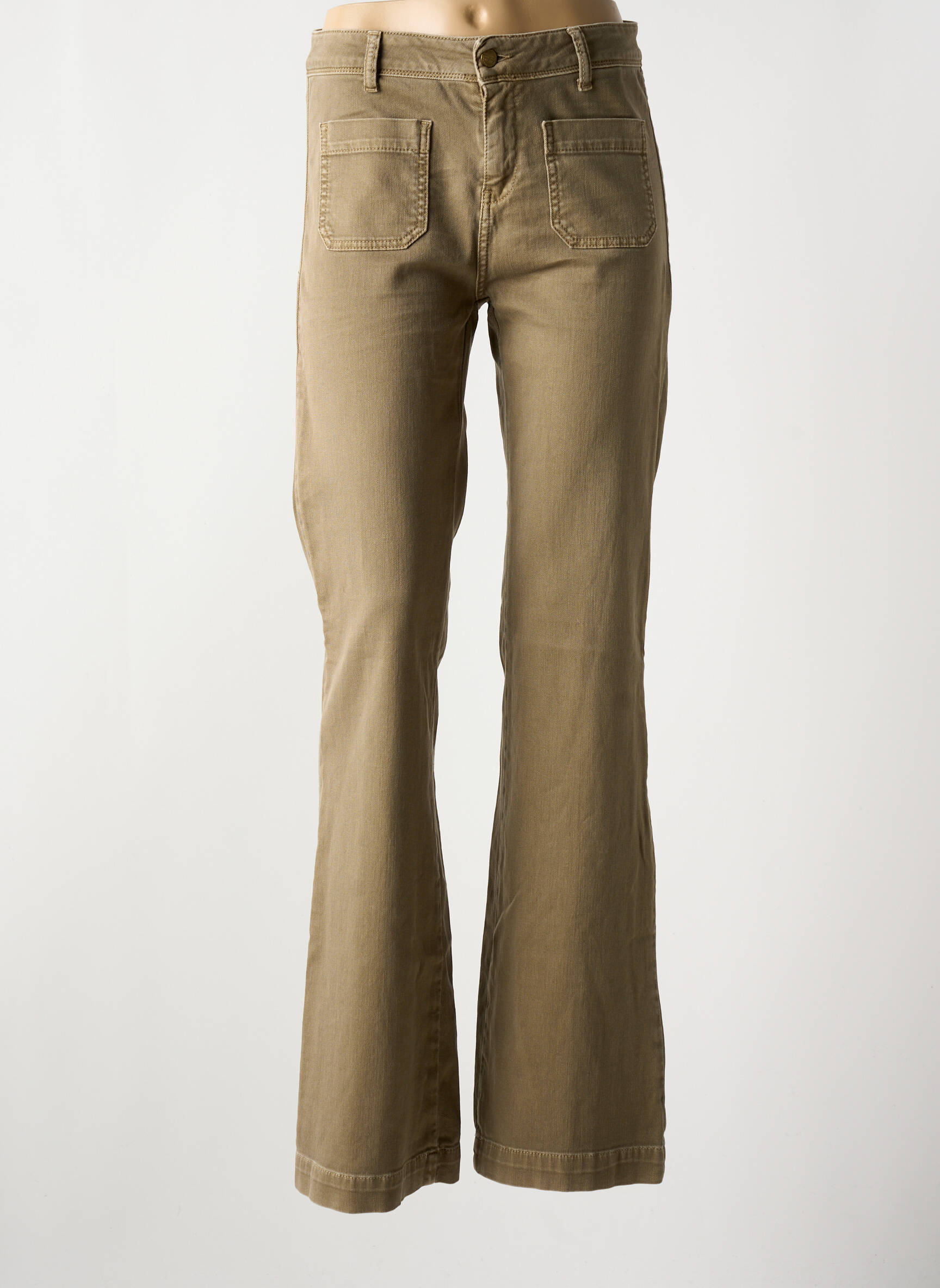 Bootcut džinsai normala dydis normala dydis rudas ACQUAVERDE moteris