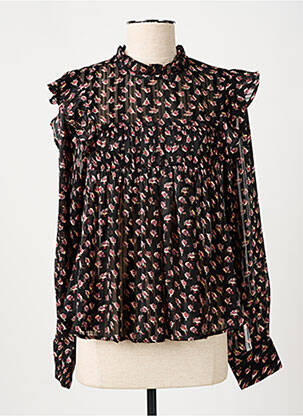 Bluzonai gėlių raštas ilgos rankovės juodas SCOTCH & SODA moteris