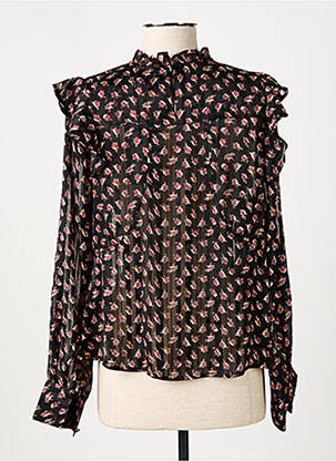 Bluzonai gėlių raštas ilgos rankovės juodas SCOTCH & SODA moteris