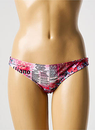Maudymosi kelnaitės fantazijos raštas bikini rožinė GALLIANO moteris