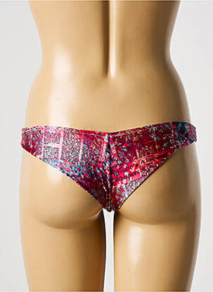 Maudymosi kelnaitės fantazijos raštas bikini rožinė GALLIANO moteris