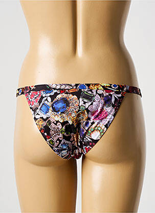 Maudymosi kelnaitės fantazijos raštas bikini juodas GALLIANO moteris