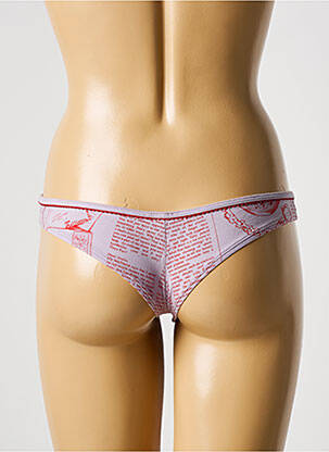 Tanga tamprumas violetinis GALLIANO moteris