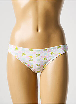 Tanga tamprumas baltas GALLIANO moteris