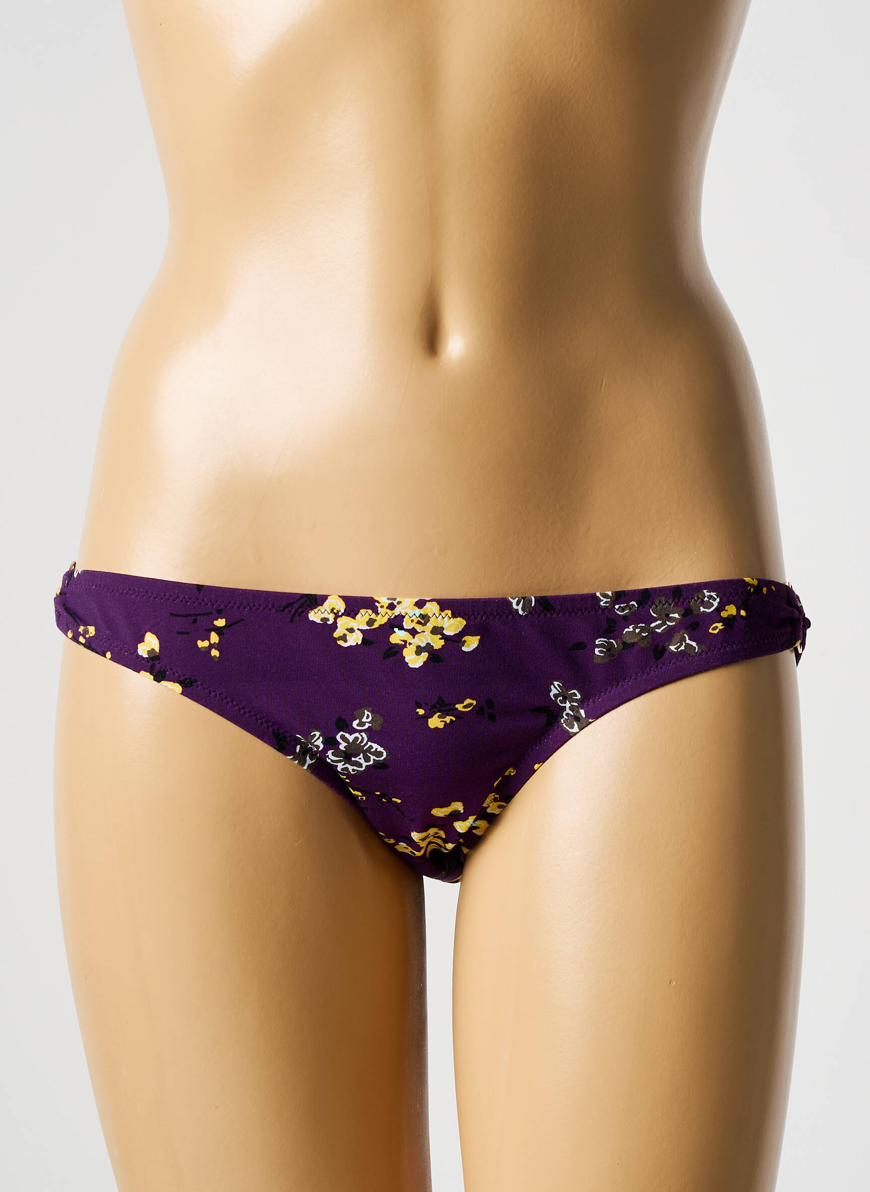 Maudymosi kelnaitės gėlių raštas kelnaitės violetinis LAURA URBINATI moteris