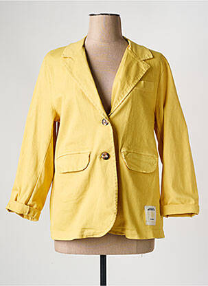 Švarkas kišenės geltona APRIL VINTAGE moteris