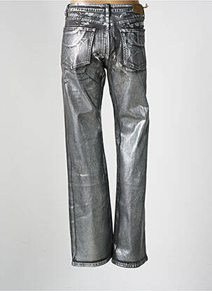 Bootcut džinsai normala dydis normala dydis sidabrinė PLACE DU JOUR moteris