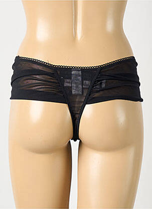 Tanga tamprumas juodas EMPREINTE moteris