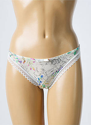 Tanga tamprumas baltas LOU moteris
