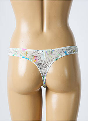 Tanga tamprumas baltas LOU moteris