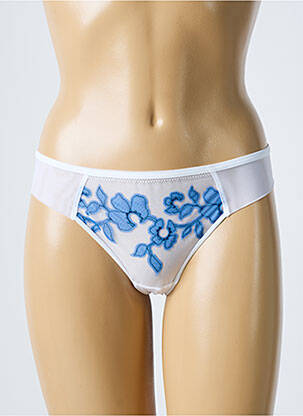 Tanga tamprumas baltas LOU moteris